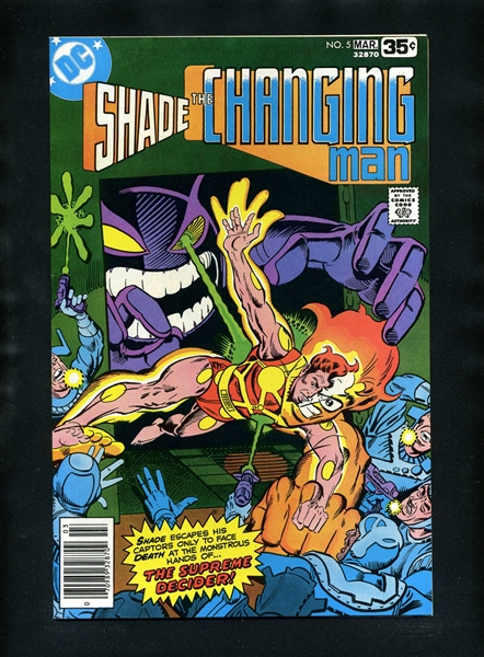 Shade Changing Man (V1) #5 VF/NM 1978 DC Steve Ditko Comic Book